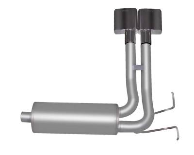 Gibson Performance - Gibson Performance 69510 Cat-Back Super Truck Exhaust