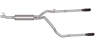 Gibson Performance - Gibson Performance 6515 Cat-Back Dual Split Exhaust System