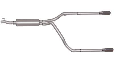 Gibson Performance - Gibson Performance 66524 Cat-Back Dual Split Exhaust System