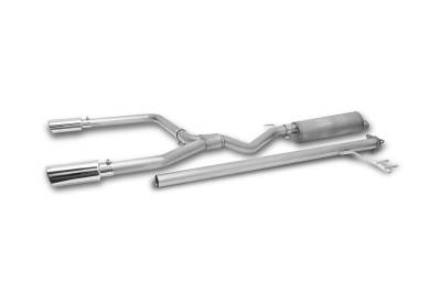 Gibson Performance - Gibson Performance 614002 Cat-Back Dual Split Exhaust System