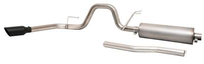 Gibson Performance - Gibson Performance 619909B Black Elite Cat-Back Single Exhaust System