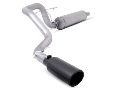 Gibson Performance - Gibson Performance 618100-B Black Elite Cat-Back Single Exhaust System