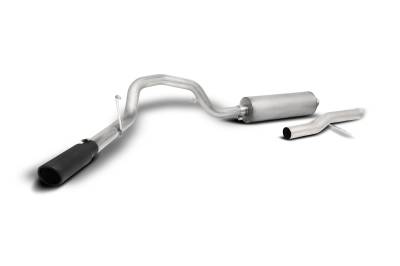 Gibson Performance - Gibson Performance 615638B Black Elite Cat-Back Single Exhaust System