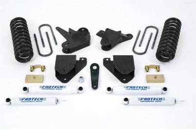 Fabtech - Fabtech K2098 Basic Lift System w/Shocks