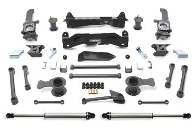 Fabtech - Fabtech K7024DL Basic Lift System w/Shocks