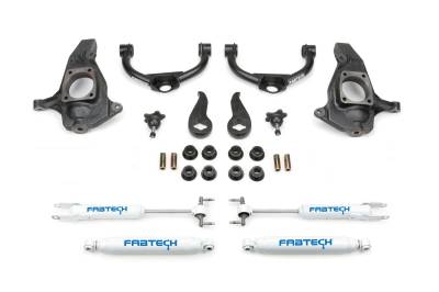 Fabtech - Fabtech K1055 Budget Lift System w/Shock