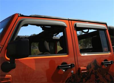 Rugged Ridge - Rugged Ridge 11349.12 Window Visor