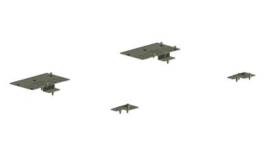 Tuffy Security Products - Tuffy Security Products 298-01 Tactical Security Drawer Riser Mount Kit