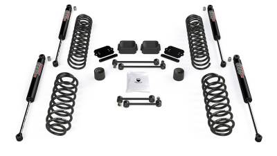 TeraFlex Suspension - TeraFlex 18-Up Wrangler JL 4 Door 2.5 Inch Coil Spring Base Lift Kit & 9550 VSS Twin-Tube Shocks