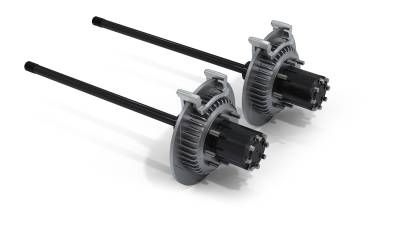 TeraFlex Suspension - TeraFlex 07-18 Wrangler JK TeraCRD60 Rear Axle 8-Lug Full-Float Conversion & Slotted Big Rotors 3 Inch OD