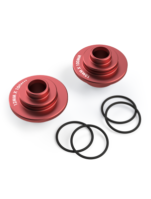 TeraFlex Suspension - TeraFlex Jeep Gladiator JT Uinta Bike Mount Spacer Kit 12mm x 100/110