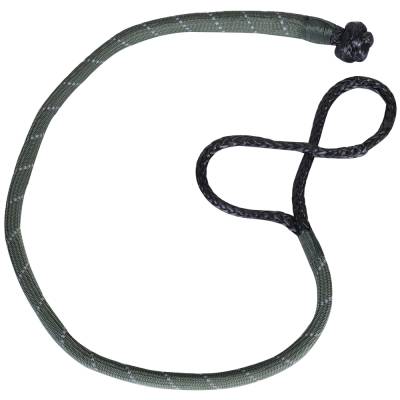 Bulldog Winch - Bulldog Abrasion Resistant Rope Shackle 10mm 30000 Lbs Breaking Strength 20 Inch Diameter Loop Reflective