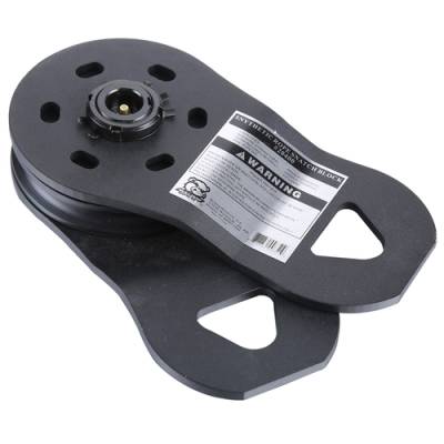 Bulldog Winch - Bulldog Snatch Block 44,000 Breaking Strength for Synthetic Rope