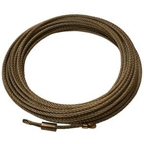 Bulldog Winch - Bulldog 12mm(15/32 Inch) x 92 Foot Wire Rope Replacement for 10057/10059