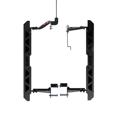 Asfir 4x4 - Asfir 4x4 Toyota Land Cruiser Prado 155 Rock Sliders - Post-Facelift