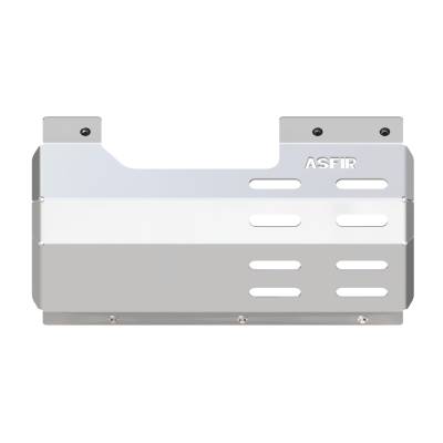 Asfir 4x4 - Asfir 4x4 Muffler & DEF Tank Skid Plate - Jeep Wrangler JL 20-23 (EcoDiesel, with plastic rear bumper)