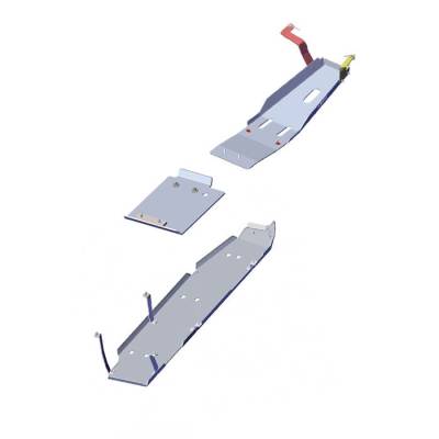 Asfir 4x4 - Asfir 4x4 Jeep Wrangler JL 2018-2020 Skid Plate System - 3.6L - 2 Doors