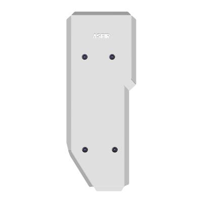 Asfir 4x4 - Asfir 4x4 Fuel Tank Skid Plate - Toyota Tacoma 3rd Gen 16-23 (TRD Off-Road / Pro)