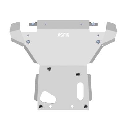 Asfir 4x4 - Asfir 4x4 Ford Bronco 6th Gen Front Skid Plate - with Plastic Bumper