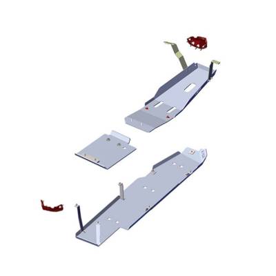 Asfir 4x4 - Asfir 4x4 Jeep Gladiator JT Skid Plate Kit (5 Pcs)