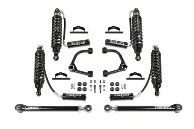 Fabtech - Fabtech K2378DL Uniball UCA Lift System w/Shocks
