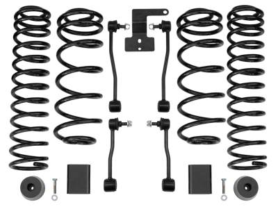 Rancho - Rancho Suspension Kit RS66136BK - 3" 2021-> 3" Jeep Wrangler Unlimited Rubicon 4xe
