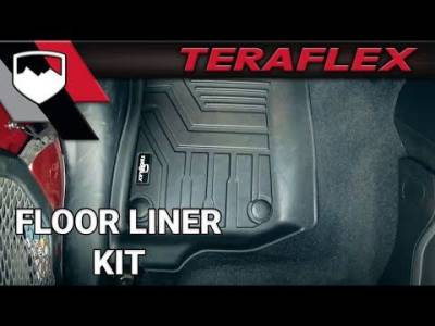 TeraFlex Suspension - TeraFlex Wrangler JL4 Floor Liner Kit – Front & Rear