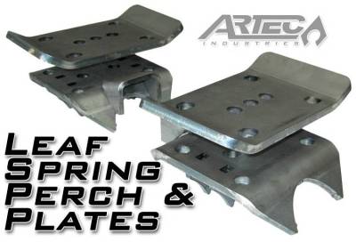 Artec Industries - Artec Leaf Spring Perch And Plates Pair