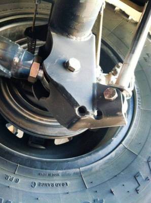 Artec Industries - Artec JK Rear LCA Brackets with Skids 3.5 Inch Diameter