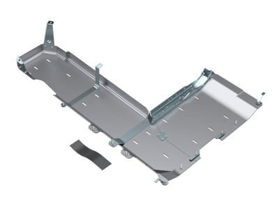 Artec Industries - Artec JLU T-Case/Fuel Skid Kit Only - 4 Door 3.6L Aluminum PRE-2018