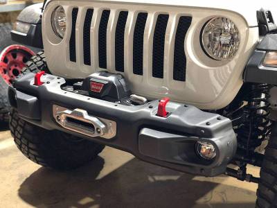 Artec Industries - Artec Jeep JL Steel Bumper Winch Plate Wrangler JL and Gladiator