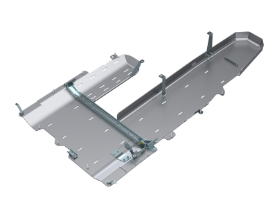 Artec Industries - Artec JT Gladiator T-Case/Fuel Skid/ DPF Only -  3.0L Diesel Aluminum