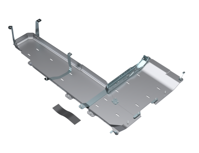 Artec Industries - Artec JT Gladiator T-Case/Fuel Skid Kit Only - 3.6L Aluminum