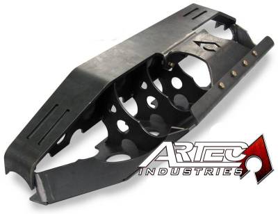 Artec Industries - Artec Dana 60 Ford Front Ram Mount And Truss 85-91.5 Full Width 22.25 Inch Long Tube
