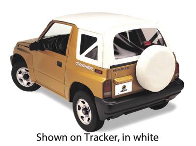 Bestop - Bestop Replace-A-Top For OEM - '88-94 Samurai (Black Denim; Clear Windows; No Door Skins Included)