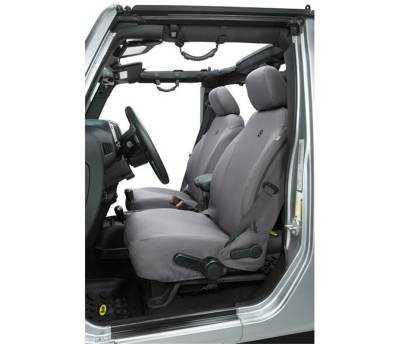 Bestop - Bestop Seat Covers - Jeep '13-18 Wrangler JK; Front (Charcoal)