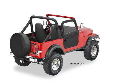 Bestop - Bestop Full Fabric Doors - '66-77 Bronco (Black Crush)
