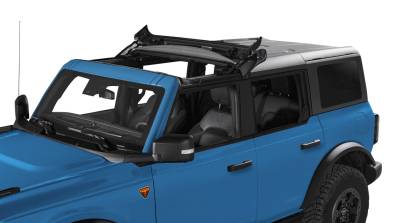 Bestop - Bestop Sunrider for Hardtop - '21-26 Bronco; Bronco Raptor;  4-Door (Black Diamond)