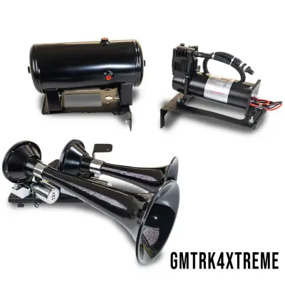 Kleinn Automotive Air Horns - Kleinn Automotive Air Horns GMTRK4XTREME Onboard Air System w/Horns