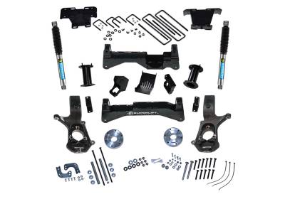 Superlift - Superlift K897B Suspension Lift Kit w/Shocks