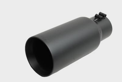 Gibson Performance - Gibson Performance 500689-B Black Ceramic Exhaust Tip