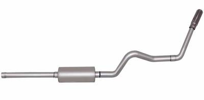 Gibson Exhaust - Garage Sale - Gibson Performance 315591 Cat-Back Single Exhaust System - Chev/GMC Pickup 2500 Duramax 2006-2007 Crew Cab Short 6' Bed