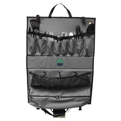 Overland Vehicle Systems - Overland Kitchen Kit - 24 Piece Cooking and Utensil Kit, Hanging Carrying Case