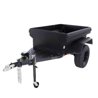 Overland Vehicle Systems - Off Road Trailer - Military Style With Full Articulating Suspension 5x5 Bolt Pattern w/ Tires, Wheels and Brake Controller