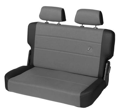 Bestop - Bestop 39441-15 Trailmax II Fold-N-Tumble Rear Bench Seat