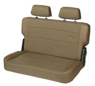 Bestop - Bestop 39441-37 Trailmax II Fold-N-Tumble Rear Bench Seat