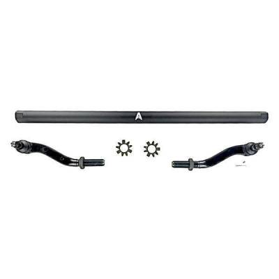 Apex Chassis - Apex Chassis Jeep JL / JT  2.5 Ton Extreme Duty Tie Rod Assembly in Black Aluminum Fits 18-24 Jeep Wrangler 19-24 Gladiator Fits a Dana 30 ax