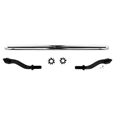 Apex Chassis - Apex Chassis JK 2.5 Ton Extreme Duty Tie Rod Assembly in Polished Aluminum