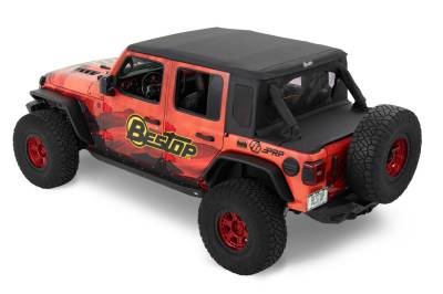 Bestop - Halftop Kit, Jeep 2007-18 Wrangler JK; 2-Door