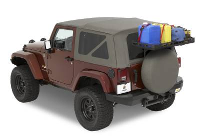 Bestop - Bestop Trailmax II Pro Seat - Jeep '76-86 CJ7 / 87-95 Wrangler YJ / 97-06 Wrangler TJ; Front Driver Side (All Vinyl; Spice)